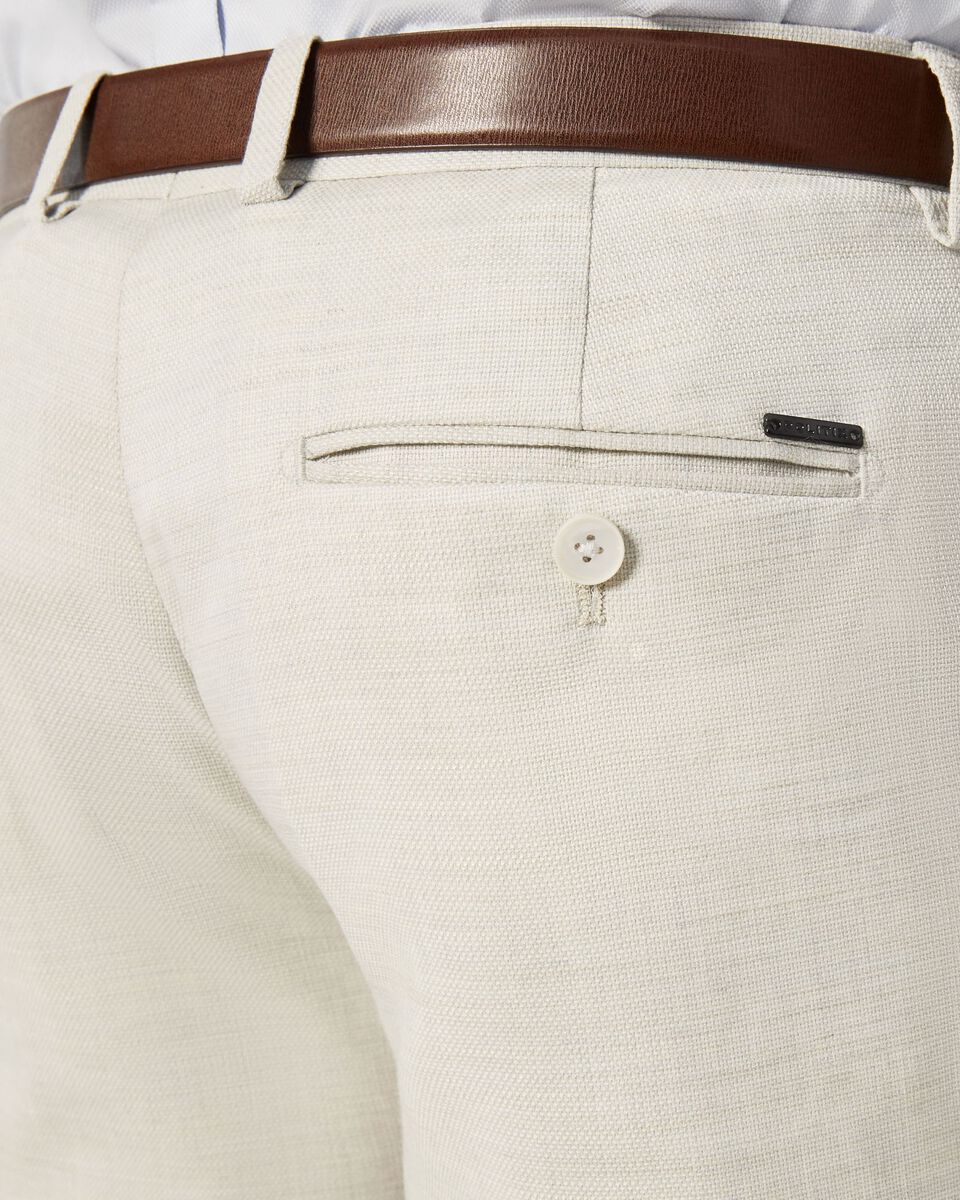 Mens Stone Tailored Suit Pant